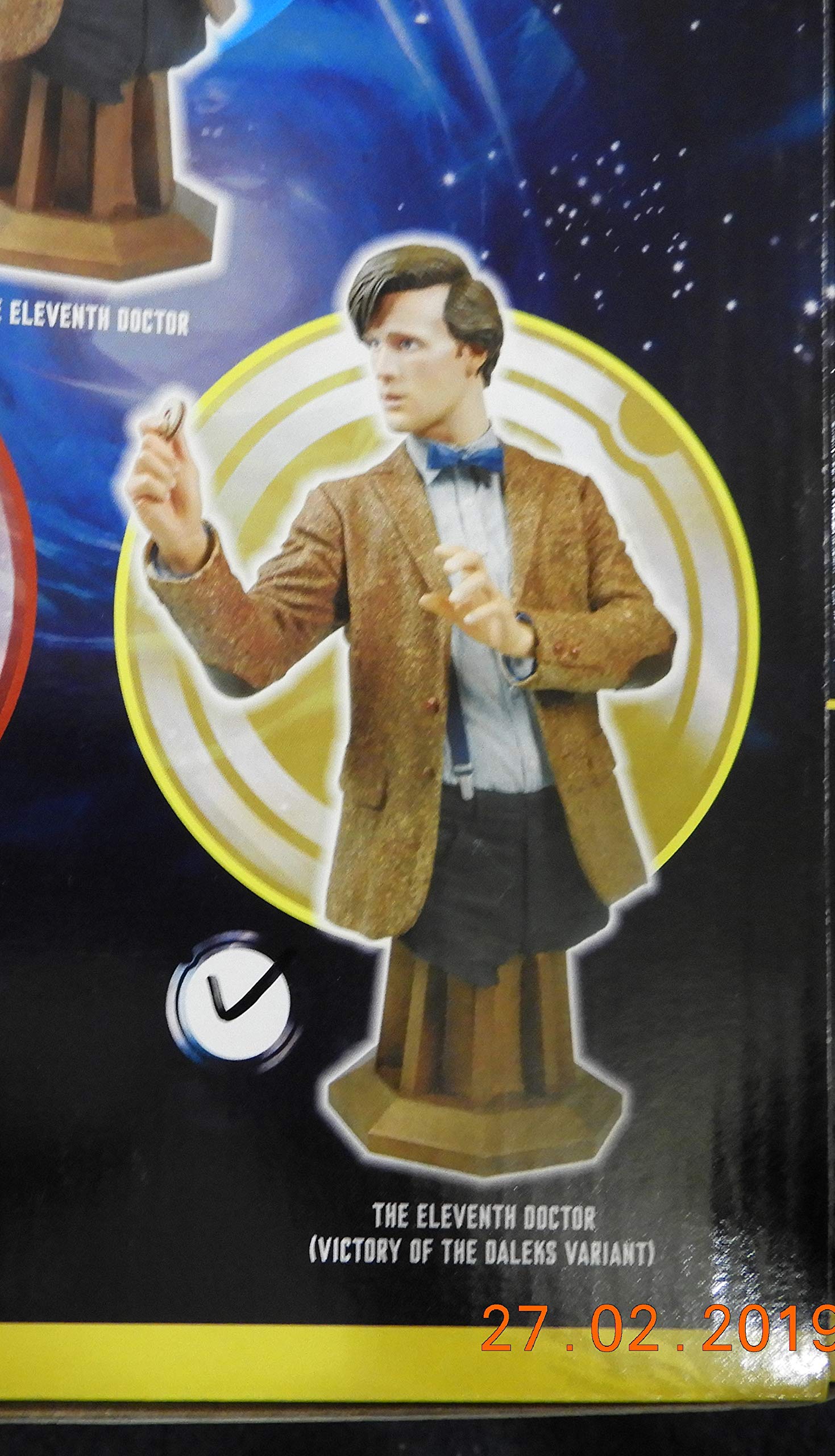 Titan Merchandise Maxi Bust - 11th Doctor Who - Biscut Hand Mat Smith - New