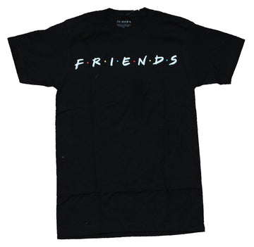 Friends Mens T-Shirt - Classic White Word Logo