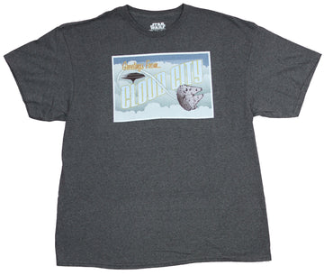 Star Wars Mens  T-Shirt - Greetings from Cloud City Postcard