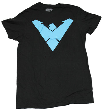 Nightwing Mens T-Shirt - Classic Clean Blue Logo