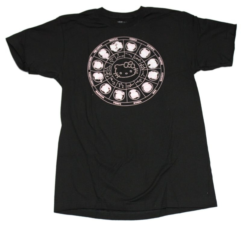 Hello Kitty Mens T-Shirt - Astrological Style Hello Kitty Calendar