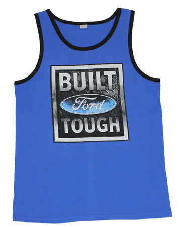 Ford Mustang Mens T-Shirt  - Built Ford Tough Tread plate Logo Image