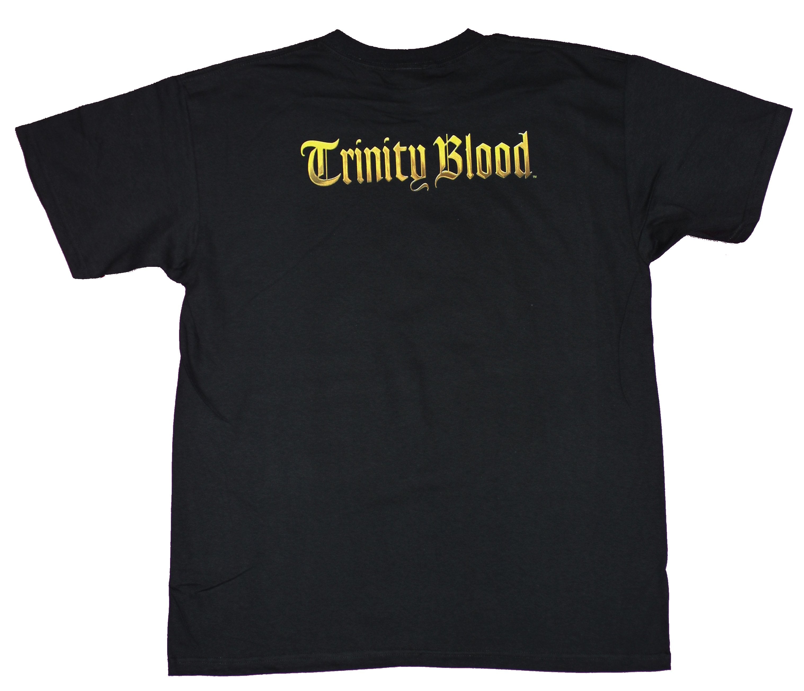 Trinity Blood Mens T-shirt - Cast Collage Framed Ornate Image