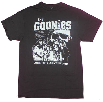 The Goonies Mens T-Shirt - Join the Adventure Poster Image