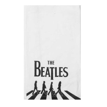 The Beatles Abbey Road Collection White Cotton  Silhouette Tea Towel