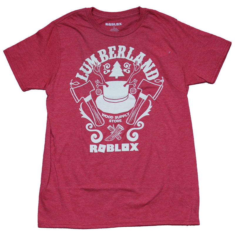 Roblox  Mens T-Shirt - Lumberland Wood Supply Store Image