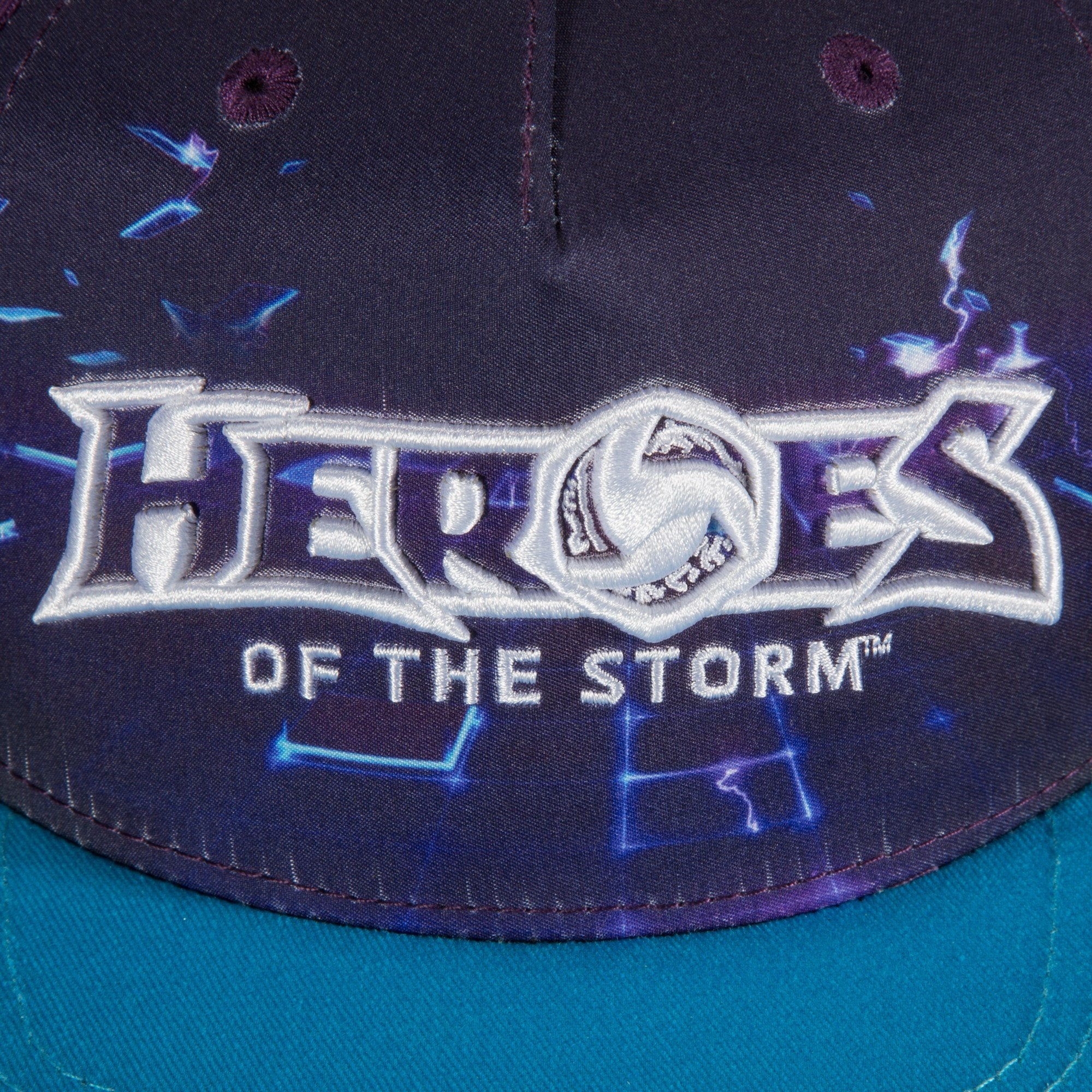 JINX Heroes of The Storm Space Grid Snapback Baseball Hat One Size Fits All
