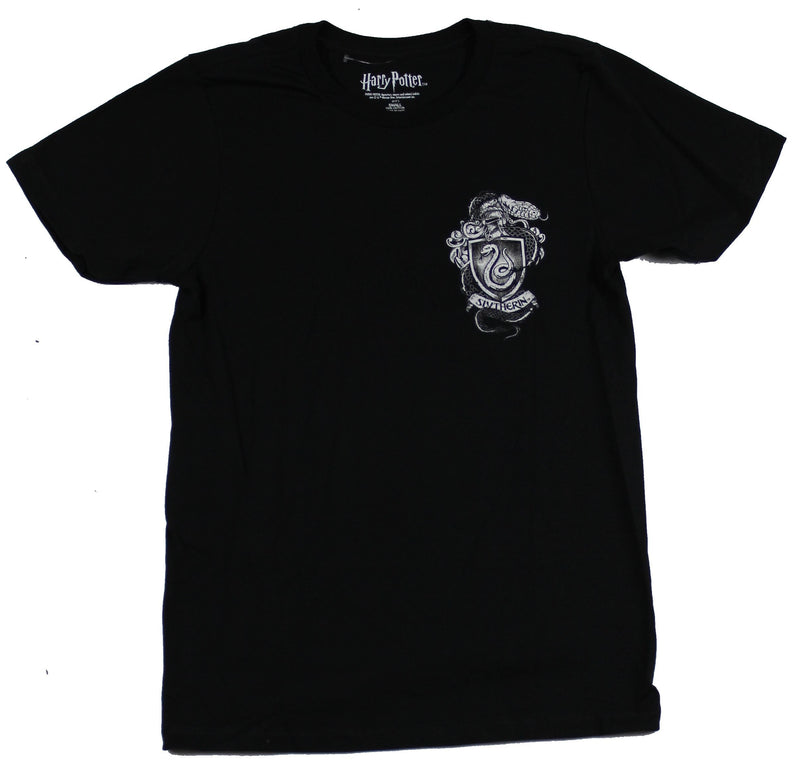 Harry Pottter Mens T-Shirt - Slytherin Club Design