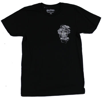 Harry Pottter Mens T-Shirt - Slytherin Club Design