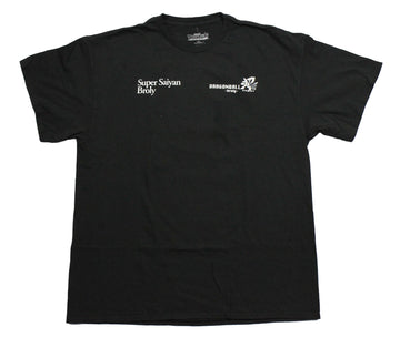 Dragon Ball Z Super Mens T-Shirt -Saiyan Broly Lapel Name and Image on Back