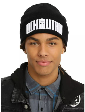 BBC Doctor Who Whovian Watchman Winter Knit Cap Beanie