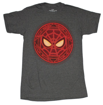 Spider-Man Mens T-Shirt -  Ornate No Way Home Circle Face