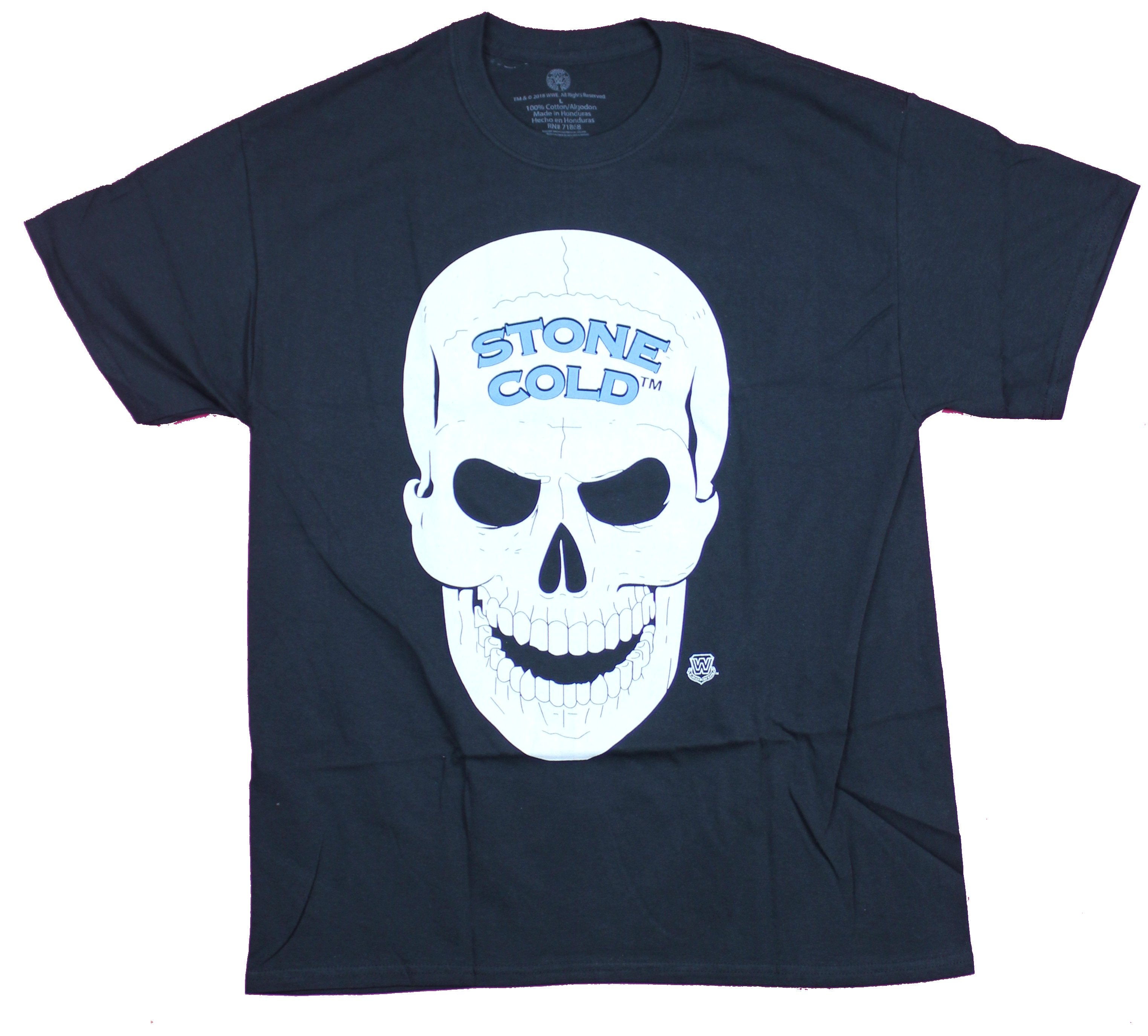 Stone Cold Steve Austin Mens T-Shirt - 3:16 Skull Logo Image
