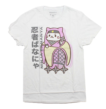 Bananya Mens T-Shirt - Ninja Bananya Kanji Image