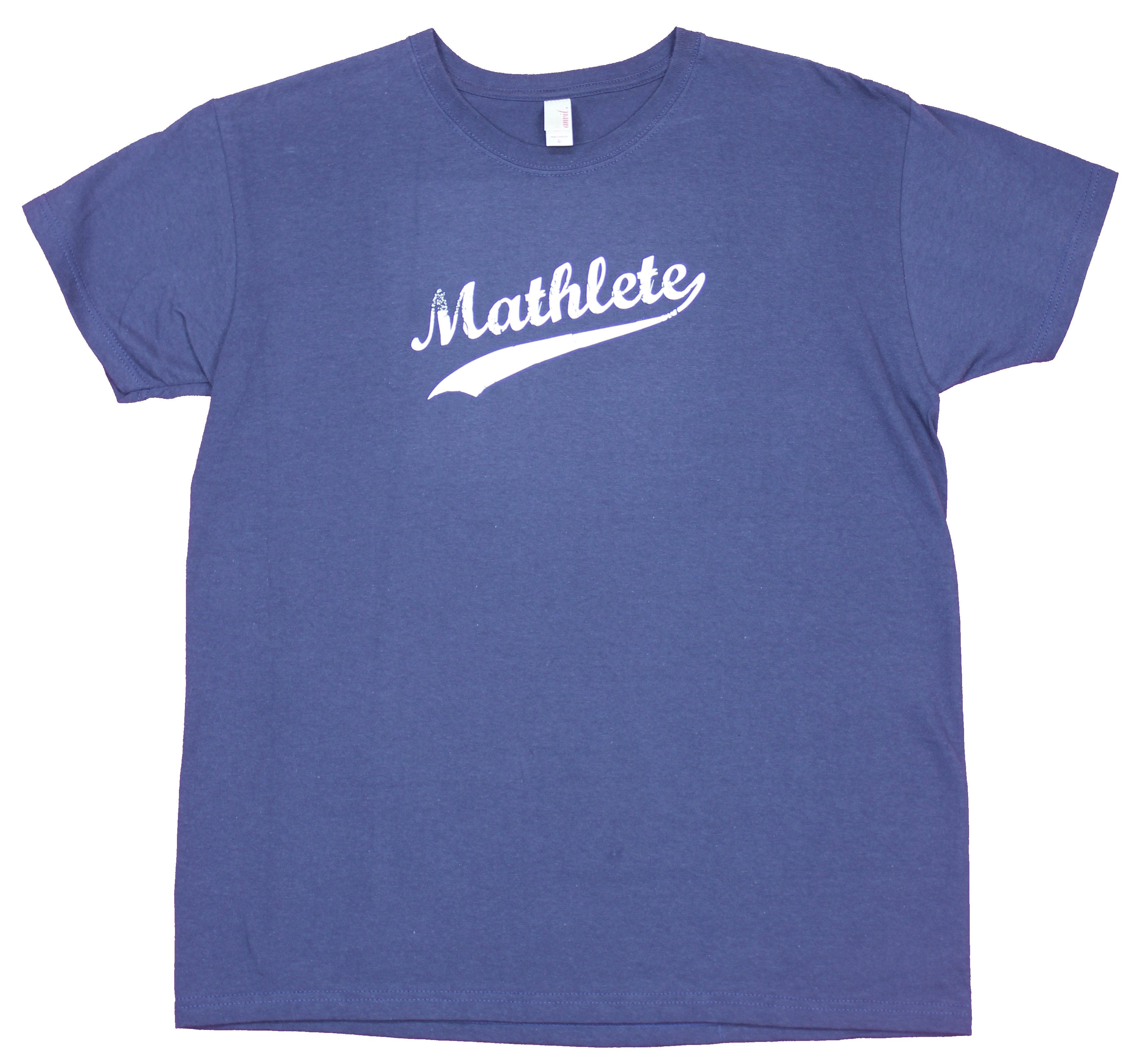 Math Girls Juniors T-Shirt  - Mathlete Script Logo Image