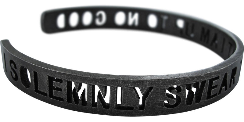 Harry Potter "I Solemnly Swear I Am Up to No Good" Marauders Cuff Bracelet