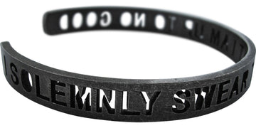 Harry Potter "I Solemnly Swear I Am Up to No Good" Marauders Cuff Bracelet