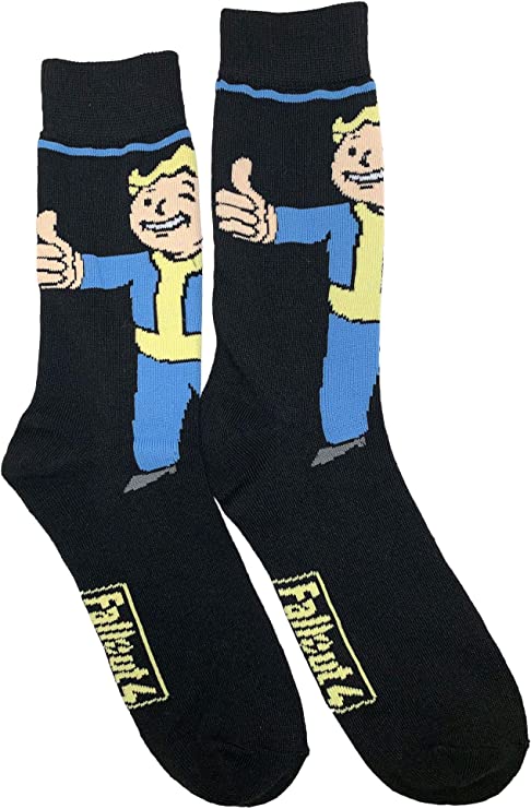 Fallout 4 Vault Boy Crew Socks
