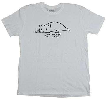 Black Matter Mens T-Shirt - Not Today Lazy Fox Image