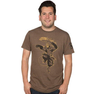 Dota 2 II Mens T-Shirt - Juggernaut Flaming Attack