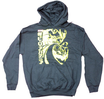 My Hero Academia Mens Pullover Hoodie  - All Might Yellow Pose Action