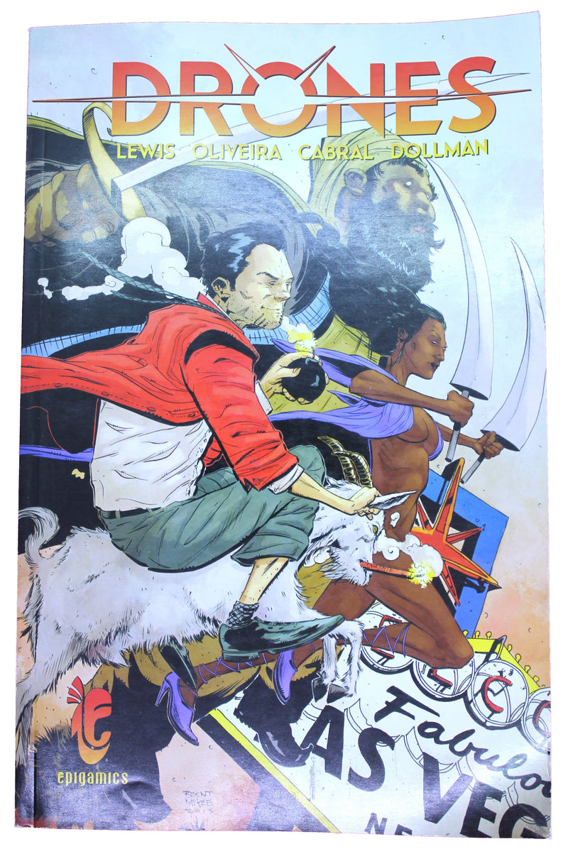 Drones Graphic Novel Epic Games by Lewis Oliveira Cabral Dollman