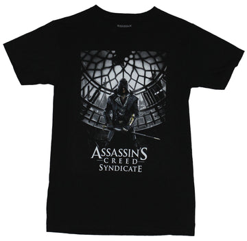 Assassin's Creed Syndicate Mens T-Shirt - Assassin under The Shadow of Big Ben