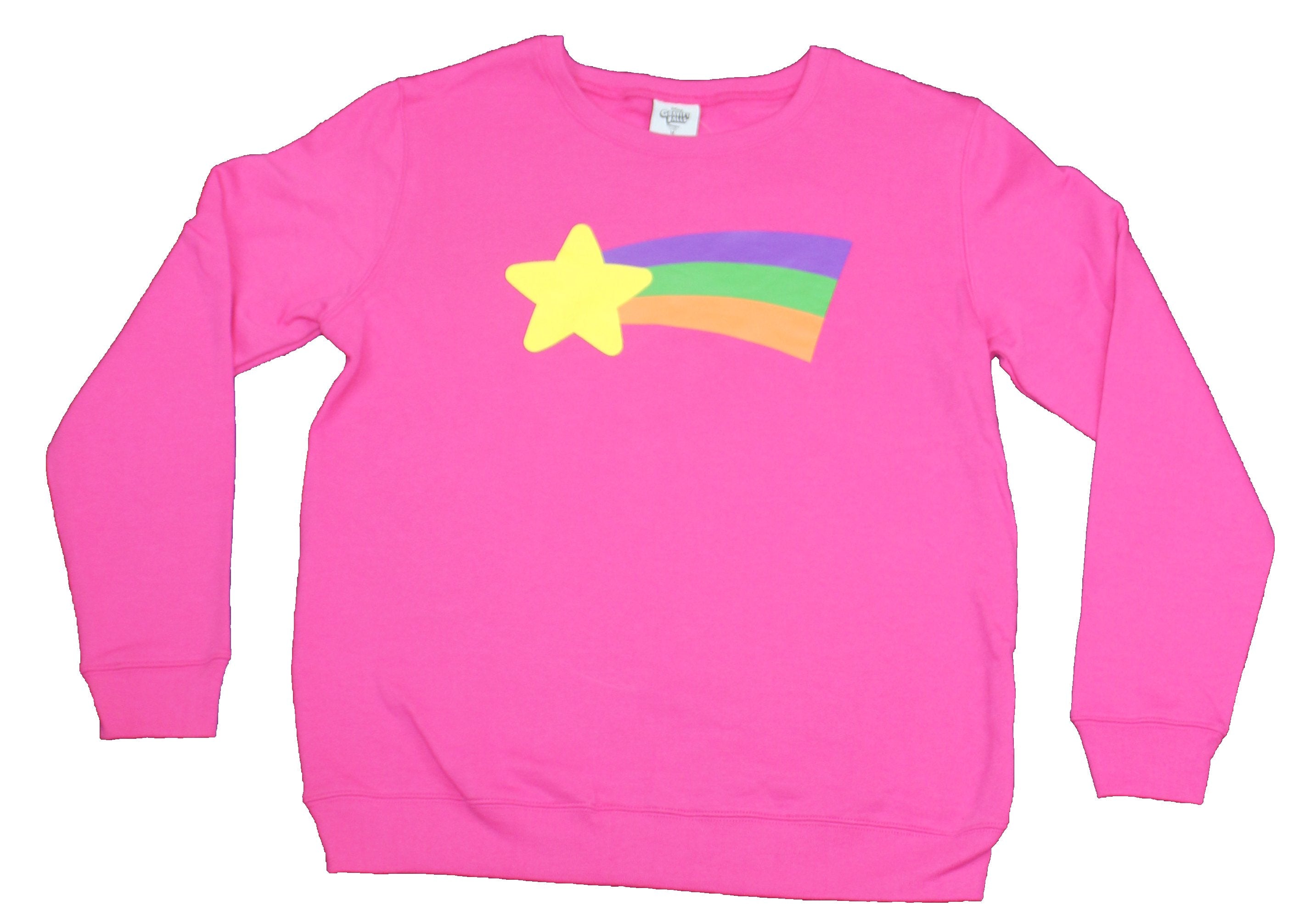 Gravity Falls Mens Crewneck Sweatshirt - Mabel 's Rainbow Star