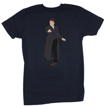 Doctor Who Mens T-Shirt - Captain Jack Harkness Minimalist Image