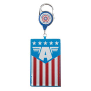 Captain America: First Avenger Retractable Lanyard - Inmyparentsbasement.com