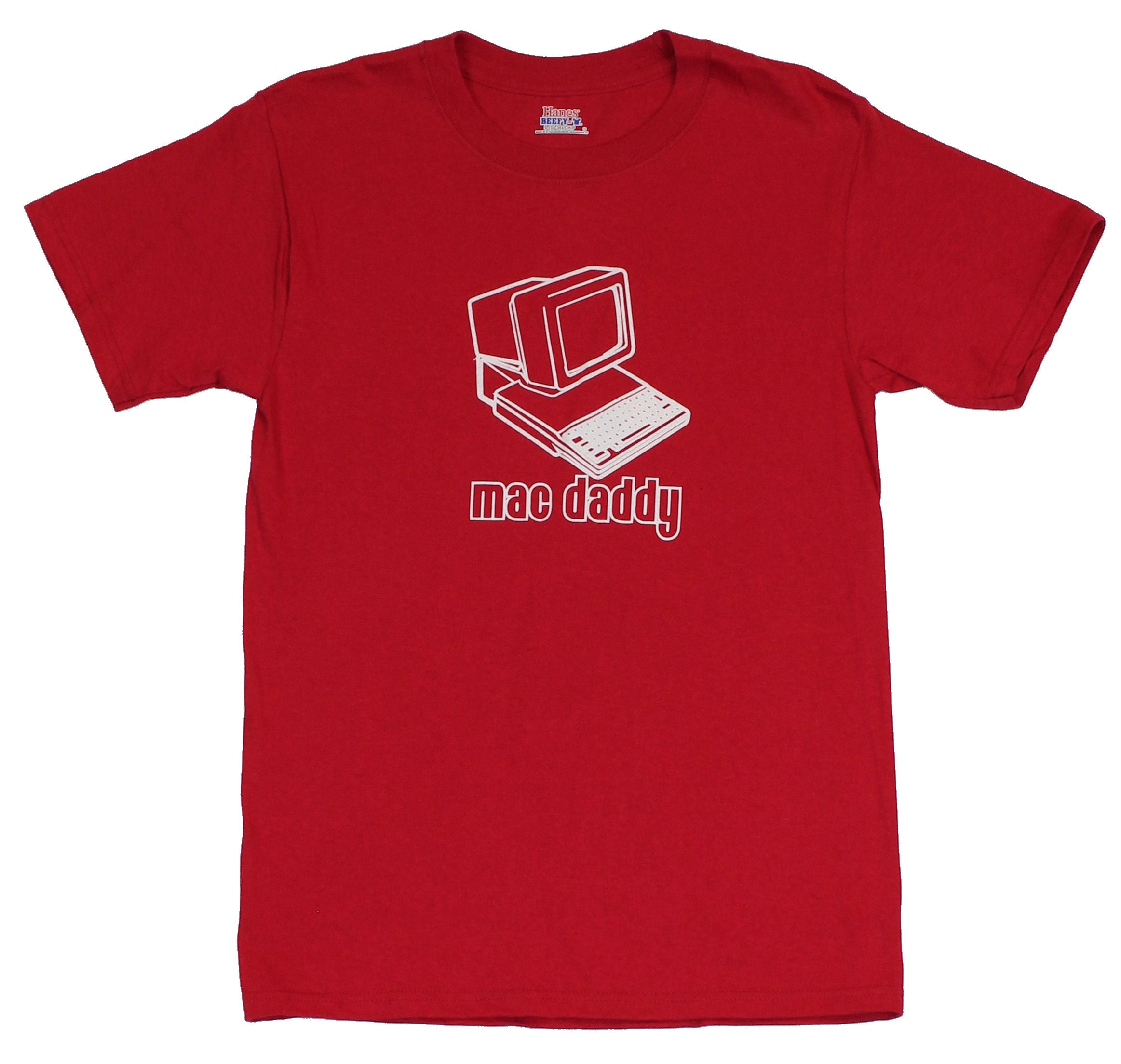 Mac Daddy Mens T-Shirt  - Classic Computer Image