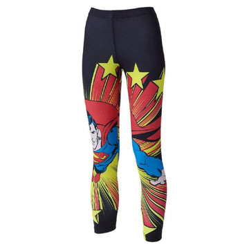 Superman Flying Star Junior/Women's Printed Leggings