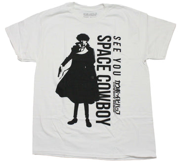 Cowboy Bebop Mens T-Shirt - See You Space Cowboy Image