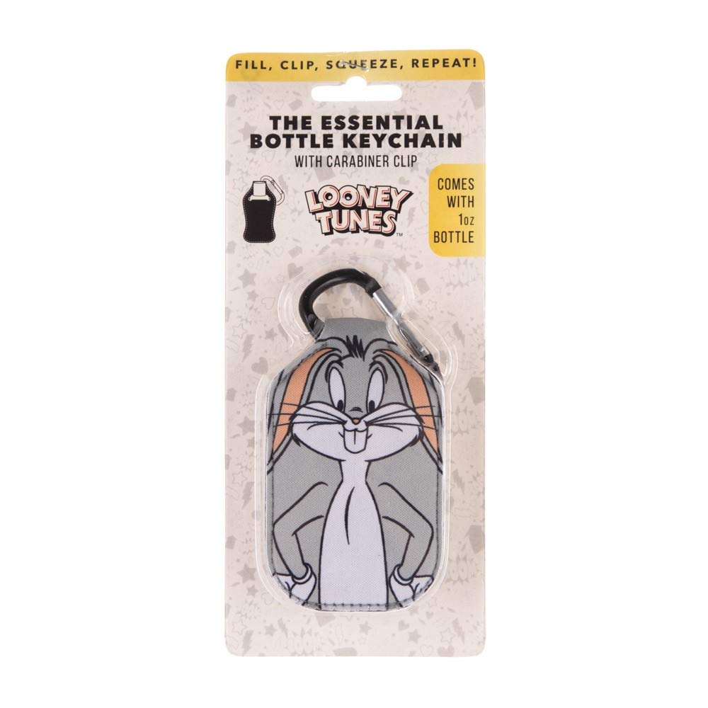 Looney Tunes Bugs Bunny Hand Sanitizer Holder Keychain