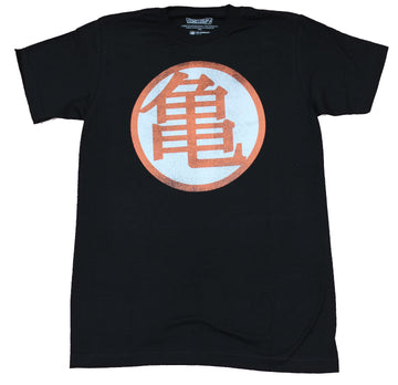 Dragon Ball Z Mens T-Shirt - Goku Master Roshi's Turtle School Kanji