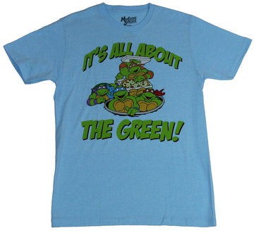 Teenage Mutant Ninja Turtles Mens T-Shirt - It's All About the Green