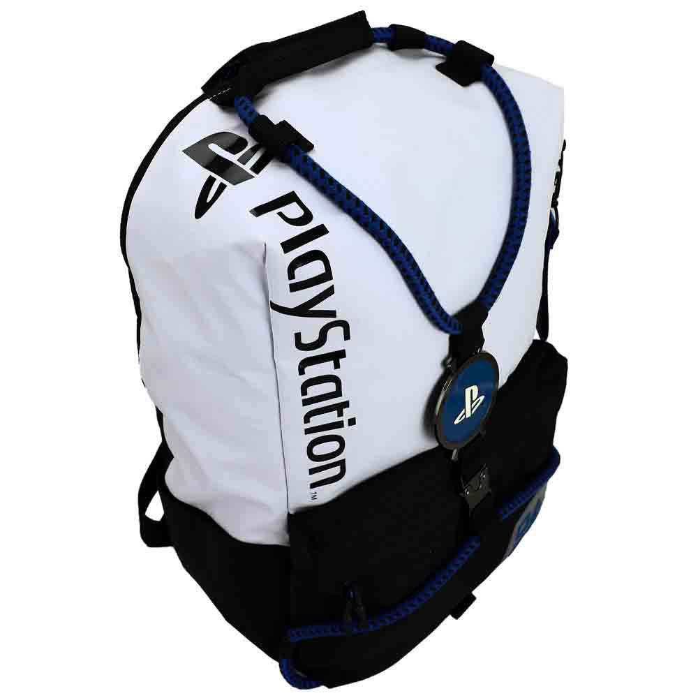 Sony Playstation Blue & White Laptop Bungee Backpack