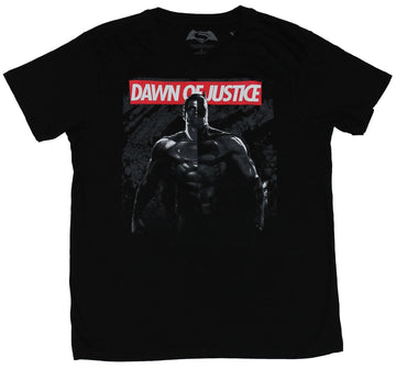 Batman vs. Superman Mens T-Shirt - Dawn of Justice Half Batman Half Superman
