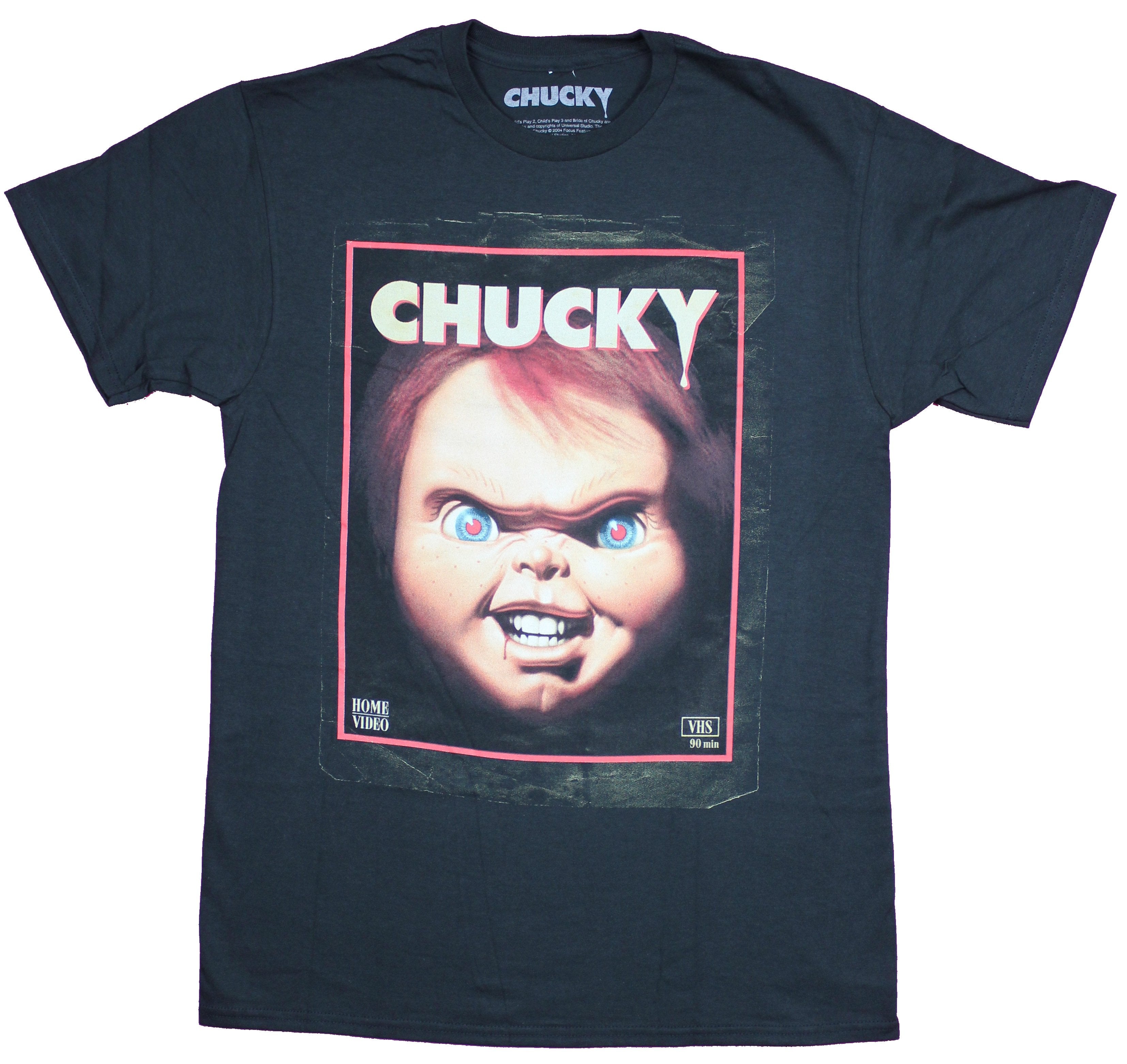 Chucky Mens T-Shirt - Close Up of The Child's Play Star