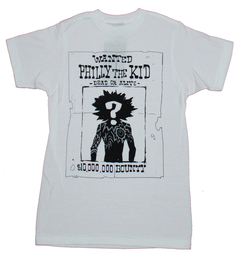 Canon Busters Mens T-Shirt - Wanted The Philly Kid Poster Image - Inmyparentsbasement.com