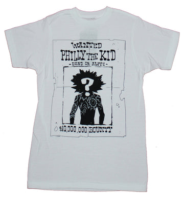 Canon Busters Mens T-Shirt - Wanted The Philly Kid Poster Image