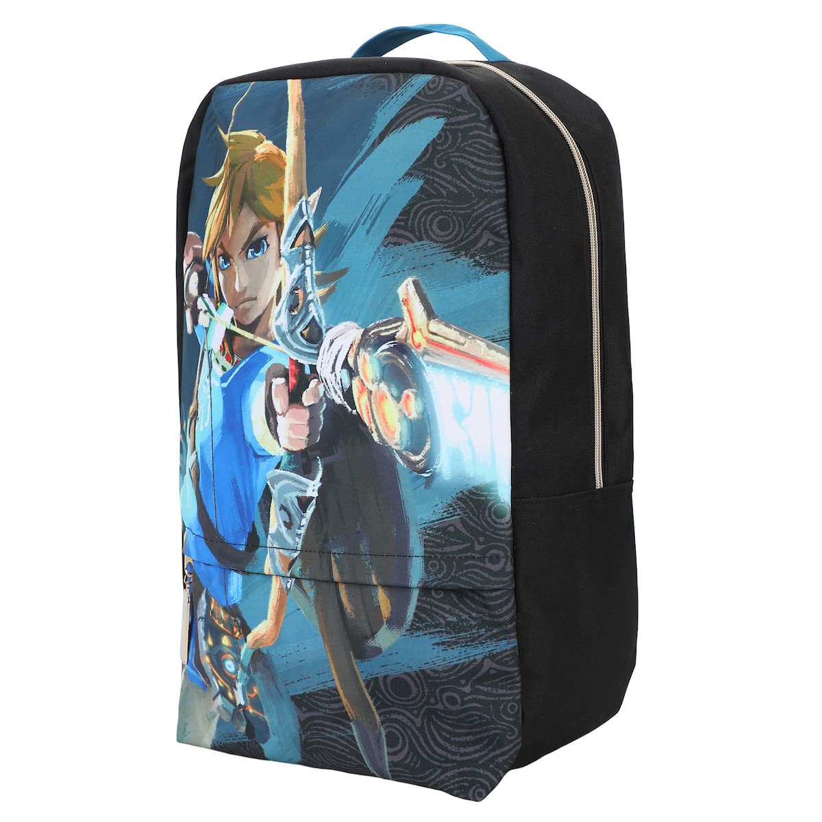 The Legend Of Zelda Breath Of The Wild Champion Link Black Laptop Backpack