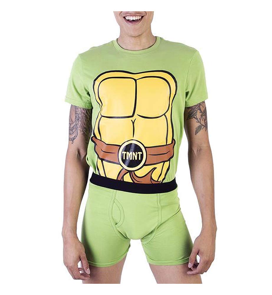 TMNT Teenage Mutant Ninja Turtles Adult T-Shirt - Green - 4X