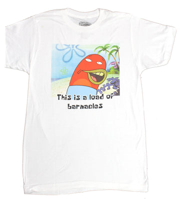 Spongebob Squarepants Mens T-Shirt - This is a Load of Barnacles