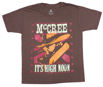 Overwatch Mens T-Shirt - McCree It's High Noon Stylized Face Image