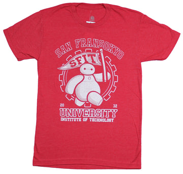 Big Hero Six 6 Mens T-Shirt -  San Fransokyo University Baymax Image