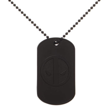 Deadpool Black on Black Dog Tag