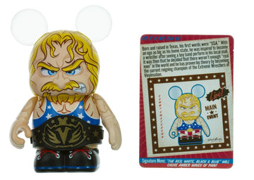 Sammy Smackdown (Chaser) - Disney Vinylmation ~3" Extreme Wrestlers Series Designer Figure