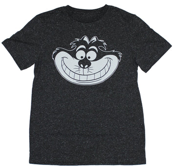 Alice in Wonderland Mens T-Shirt - Smiling Cheshire Cat Image