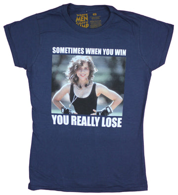 White Men Can't Jump Girls Juniors T-Shirt  - Sometimes When You Win You Still Lose